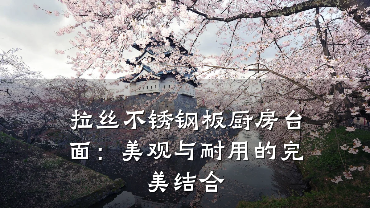 拉丝不锈钢板厨房台面：美观与耐用的完美结合