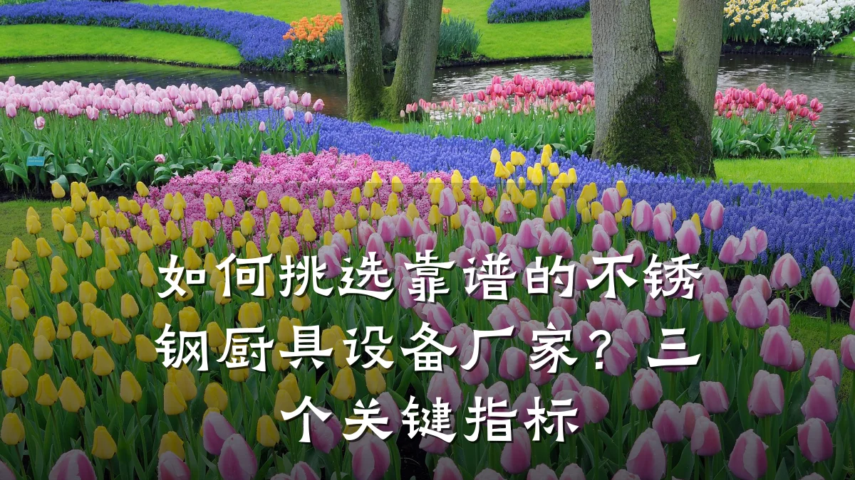 如何挑选靠谱的不锈钢厨具设备厂家？三个关键指标
