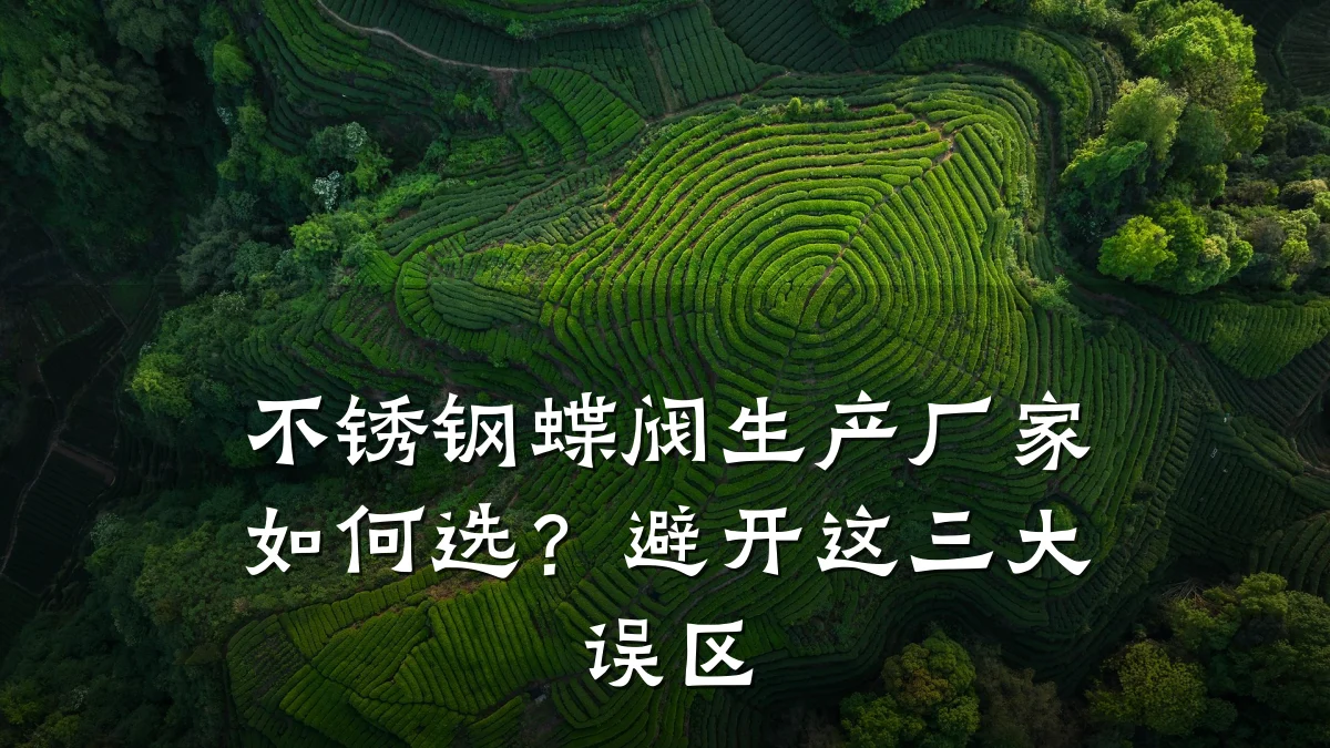 不锈钢蝶阀生产厂家如何选？避开这三大误区