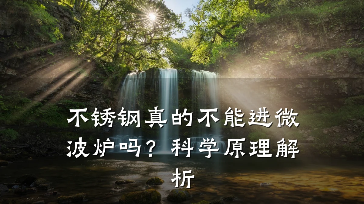 不锈钢真的不能进微波炉吗?科学原理解析